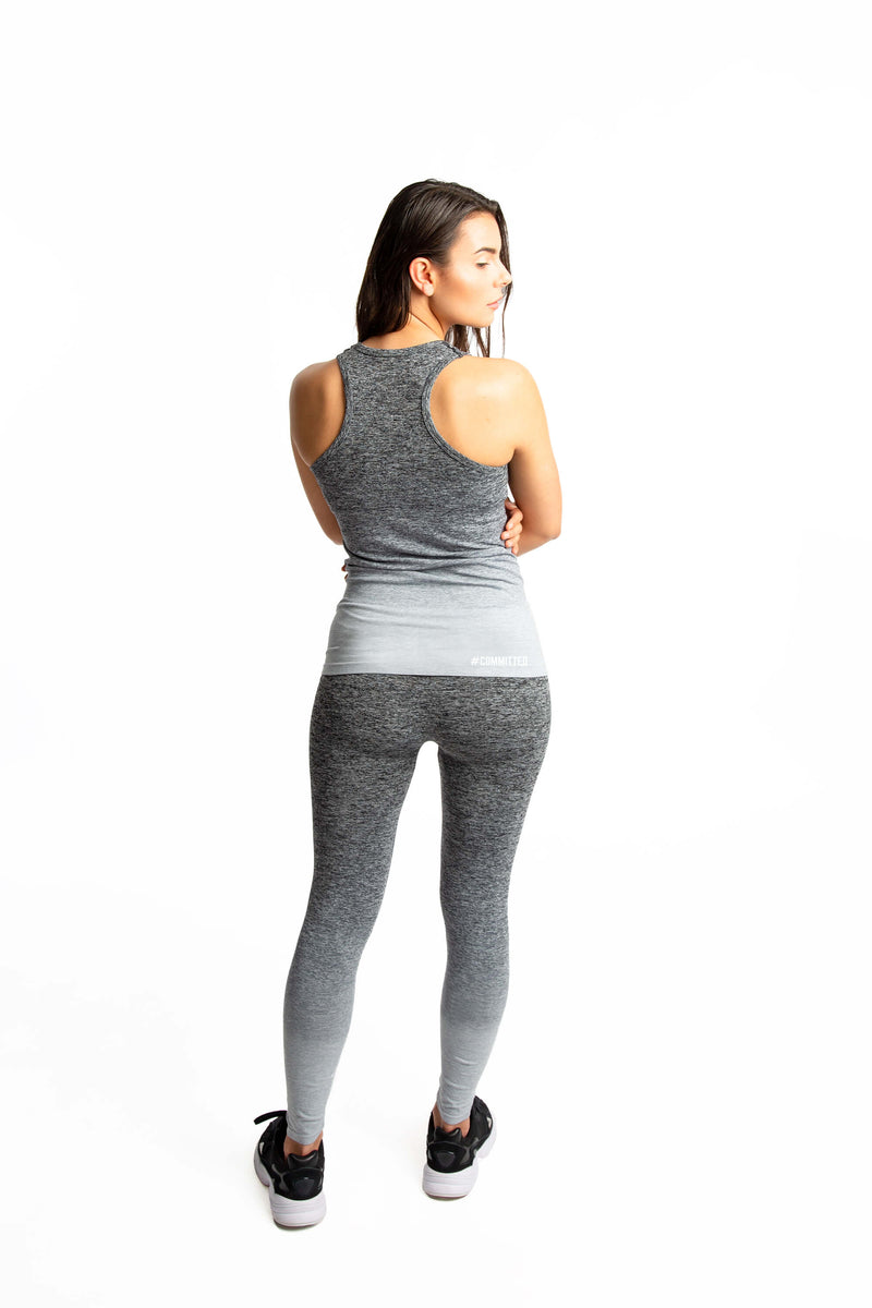 Fade Out Workout Leggings  Committed Clothing Company